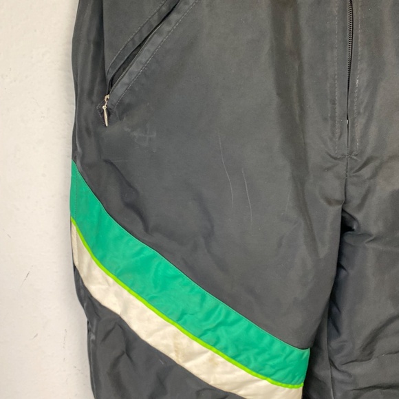 VTG Arctic Cat Arctic Wear Men's Insulated Snow Bibs Overalls - Size M TRF USA - Picture 5 of 16